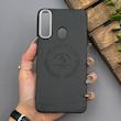 قاب گوشی Galaxy A20S سامسونگ لدر دیزاین پولو Leather Design Polo مشکی