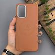 قاب گوشی Galaxy A23 سامسونگ لدر دیزاین پولو Leather Design Polo عسلی