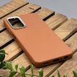 قاب گوشی Galaxy A23 سامسونگ لدر دیزاین پولو Leather Design Polo عسلی کد 1001897