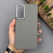 قاب گوشی Galaxy A24 سامسونگ لدر دیزاین پولو Leather Design Polo طوسی