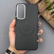 قاب گوشی Galaxy A25 سامسونگ لدر دیزاین پولو Leather Design Polo مشکی