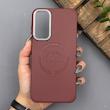 قاب گوشی Galaxy A25 سامسونگ لدر دیزاین پولو Leather Design Polo زرشکی