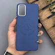 قاب گوشی Galaxy A31 سامسونگ لدر دیزاین پولو Leather Design Polo سرمه ای
