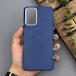 قاب گوشی Galaxy A32 4G سامسونگ لدر دیزاین پولو Leather Design Polo سرمه ای