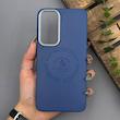 قاب گوشی Galaxy A35 سامسونگ لدر دیزاین پولو Leather Design Polo سرمه ای 