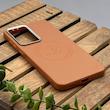 قاب گوشی Galaxy A36 سامسونگ لدر دیزاین پولو Leather Design Polo عسلی کد 1001938