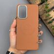 قاب گوشی Galaxy A52 4G - A52 5G - A52S سامسونگ لدر دیزاین پولو Leather Design Polo عسلی 