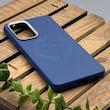 قاب گوشی Galaxy A52 4G - A52 5G - A52S سامسونگ لدر دیزاین پولو Leather Design Polo سرمه ای کد 1001952