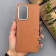 قاب گوشی Galaxy A53 سامسونگ لدر دیزاین پولو Leather Design Polo عسلی