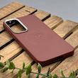 قاب گوشی Galaxy A55 سامسونگ لدر دیزاین پولو Leather Design Polo زرشکی کد E1-1001969
