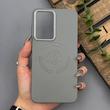 قاب گوشی Galaxy A56 سامسونگ لدر دیزاین پولو Leather Design Polo طوسی