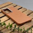 قاب گوشی Galaxy A56 سامسونگ لدر دیزاین پولو Leather Design Polo عسلی کد E1-1001977
