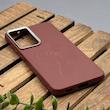 قاب گوشی Galaxy S21 FE سامسونگ لدر دیزاین پولو Leather Design Polo زرشکی کد E1-1001989