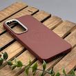 قاب گوشی Galaxy S24 FE سامسونگ لدر دیزاین پولو Leather Design Polo زرشکی کد E1-1001998