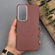 قاب گوشی Galaxy S24 FE سامسونگ لدر دیزاین پولو Leather Design Polo زرشکی