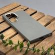 قاب گوشی Galaxy S22 Ultra سامسونگ لدر دیزاین پولو Leather Design Polo طوسی کد E1-1002022