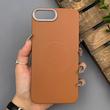 قاب گوشی iPhone 7 Plus - iPhone 8 Plus آیفون لدر دیزاین پولو Leather Design Polo عسلی
