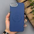 قاب گوشی iPhone 7 Plus - iPhone 8 Plus آیفون لدر دیزاین پولو Leather Design Polo سرمه ای