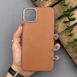 قاب گوشی iPhone 11 Pro Max آیفون لدر دیزاین پولو Leather Design Polo عسلی