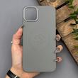 قاب گوشی iPhone 11 Pro Max آیفون لدر دیزاین پولو Leather Design Polo طوسی
