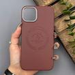 قاب گوشی iPhone 11 آیفون لدر دیزاین پولو Leather Design Polo زرشکی