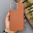 قاب گوشی iPhone 13 Pro Max آیفون لدر دیزاین پولو Leather Design Polo عسلی