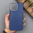 قاب گوشی iPhone 14 Pro Max آیفون لدر دیزاین پولو Leather Design Polo سرمه ای