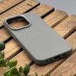 قاب گوشی iPhone 14 Pro آیفون لدر دیزاین پولو Leather Design Polo طوسی کد E1-1002077