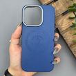 قاب گوشی iPhone 15 Pro آیفون لدر دیزاین پولو Leather Design Polo سرمه ای