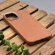 قاب گوشی iPhone 15 آیفون لدر دیزاین پولو Leather Design Polo عسلی کد E1-1002099