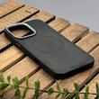 قاب گوشی iPhone 16 Pro Max آیفون لدر دیزاین پولو Leather Design Polo مشکی کد E1-1002104