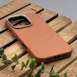 قاب گوشی iPhone 16 Pro آیفون لدر دیزاین پولو Leather Design Polo عسلی کد E1-1002110