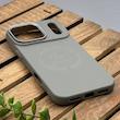 قاب گوشی iPhone 17 Pro Max آیفون لدر دیزاین پولو Leather Design Polo طوسی کد E1-1002119