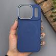 قاب گوشی iPhone 17 Pro آیفون لدر دیزاین پولو Leather Design Polo سرمه ای