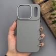قاب گوشی iPhone 17 Pro آیفون لدر دیزاین پولو Leather Design Polo طوسی