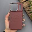 قاب گوشی iPhone 17 Pro آیفون لدر دیزاین پولو Leather Design Polo زرشکی