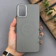 قاب گوشی Poco M3 - Redmi 9T شیائومی لدر دیزاین پولو Leather Design Polo طوسی