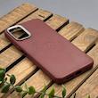 قاب گوشی Poco M3 - Redmi 9T شیائومی لدر دیزاین پولو Leather Design Polo زرشکی کد E1-1002138