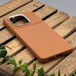 قاب گوشی Poco X6 Pro - Redmi K70E شیائومی لدر دیزاین پولو Leather Design Polo عسلی کد E1-1002146