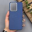 قاب گوشی Poco X7 Pro شیائومی لدر دیزاین پولو Leather Design Polo سرمه ای