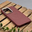 قاب گوشی Poco X7 Pro شیائومی لدر دیزاین پولو Leather Design Polo زرشکی کد E1-1002154