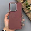 قاب گوشی Poco X7 Pro شیائومی لدر دیزاین پولو Leather Design Polo زرشکی 