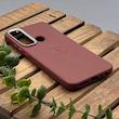 قاب گوشی Redmi Note 8 - Redmi Note 8 2021 شیائومی لدر دیزاین پولو Leather Design Polo زرشکی کد E1-1002159