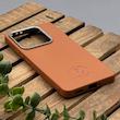 قاب گوشی Xiaomi 14T شیائومی لدر دیزاین پولو Leather Design Polo عسلی کد 1002182