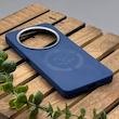 قاب گوشی Redmi A3 - Redmi A3X شیائومی لدر دیزاین پولو Leather Design Polo سرمه ای کد E1-1002190