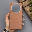قاب گوشی Redmi A3 - Redmi A3X شیائومی لدر دیزاین پولو Leather Design Polo عسلی