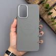 قاب گوشی Redmi Note 10 4G - Redmi Note 10S - Poco M5S شیائومی لدر دیزاین پولو Leather Design Polo طوسی