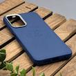 قاب گوشی Redmi Note 11 4G - Redmi Note 11S شیائومی لدر دیزاین پولو Leather Design Polo سرمه ای کد E1-1002220
