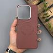 قاب گوشی Redmi Note 13 4G شیائومی لدر دیزاین پولو Leather Design Polo زرشکی