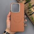 قاب گوشی Redmi Note 13 4G شیائومی لدر دیزاین پولو Leather Design Polo عسلی